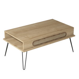 Hanah Home Mesa de centro Ekol - Oak